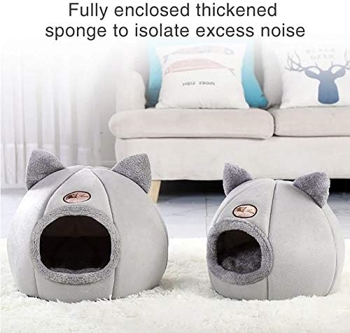 Cat Bed Little mat Basket for cat‘s House Products, Pets Tent, Indoor Camp gate (36x36x40cm)